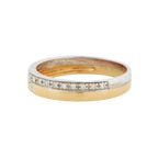 Bague Deux Ors - Diamants