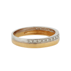 Bague Deux Ors - Diamants