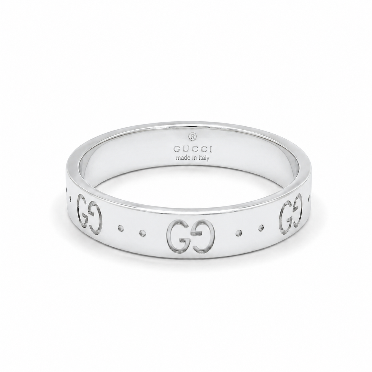 Gucci - Icon Ring White Gold