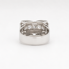 Art déco - Bague Platine - Diamants 1,07 carats