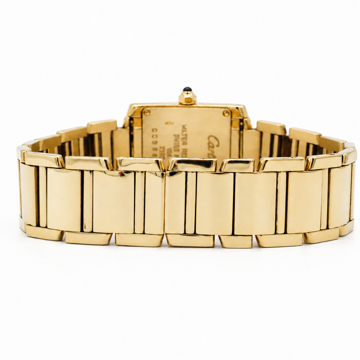 Cartier - Montre Tank Française - Or jaune