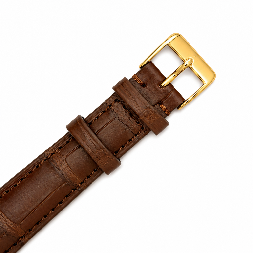 Sarcar - Montre Vintage Homme - Or jaune