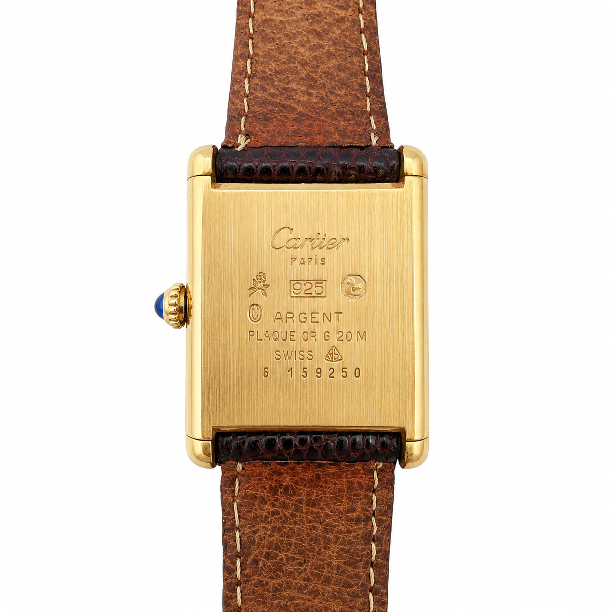 Cartier - Montre Tank Must Trinity - Vermeil