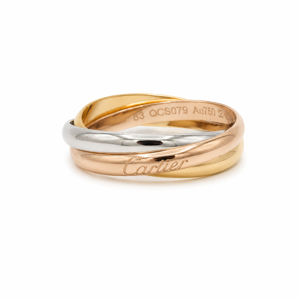 Cartier - Bague Trinity - 3 ors