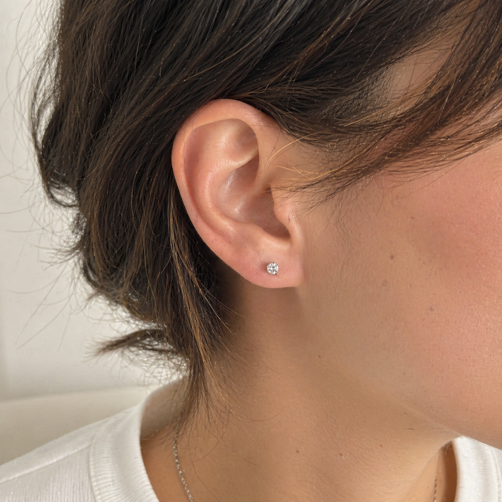 Boucles d’oreilles Puce - Diamants 0,50 carat