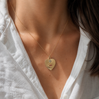 Augis - Médaille d’Amour - Coeur - Or jaune