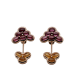 Mauboussin - Boucles d’Oreilles Grappe - Or Jaune - Tourmaline et Citrine