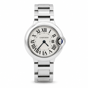 Cartier - Montre Ballon Bleu - Acier - 28 mm