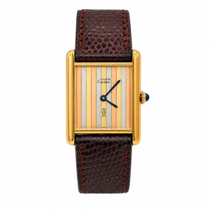 Cartier - Montre Tank Must Trinity - Vermeil