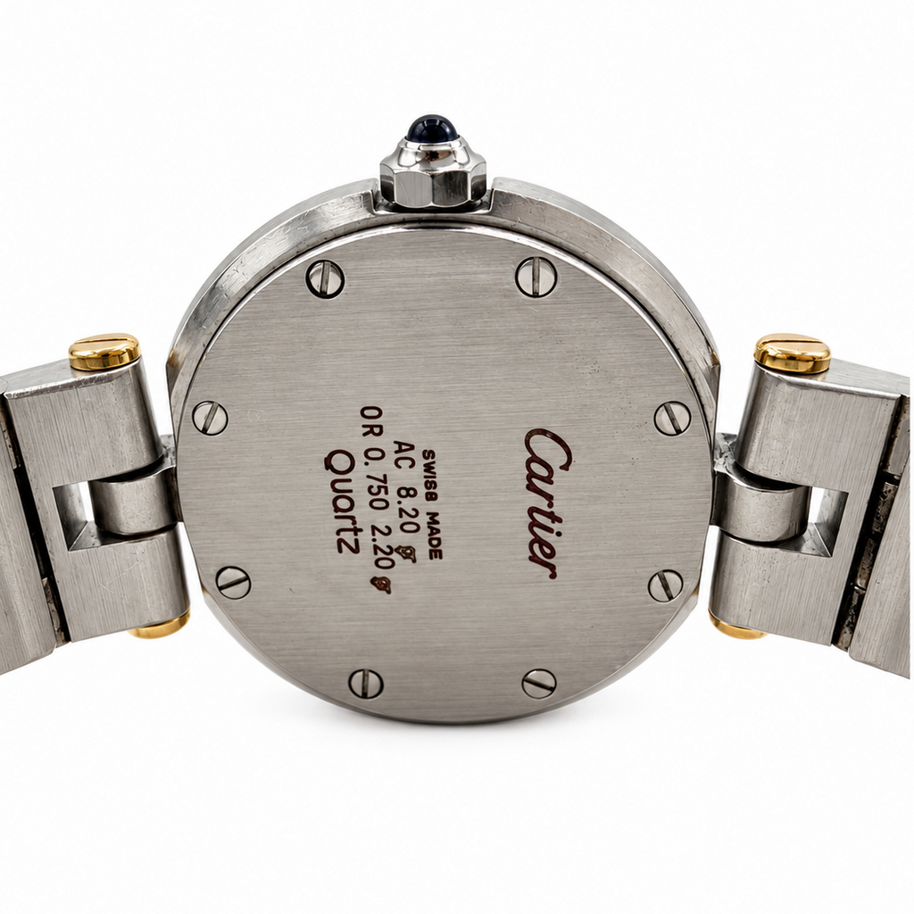 Cartier - Montre Santos  Or jaune et Acier