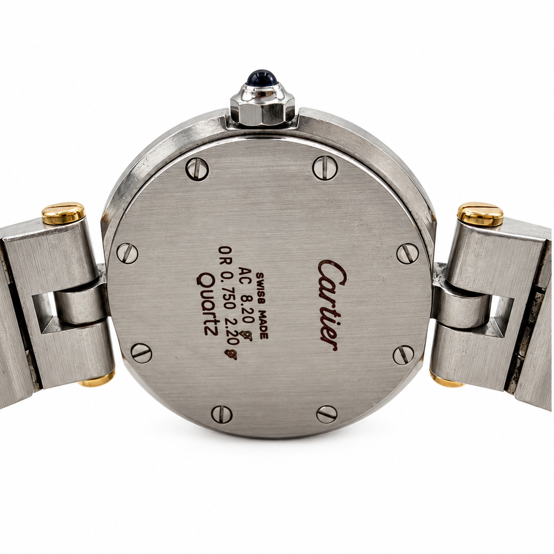 Cartier - Montre Santos  Or jaune et Acier