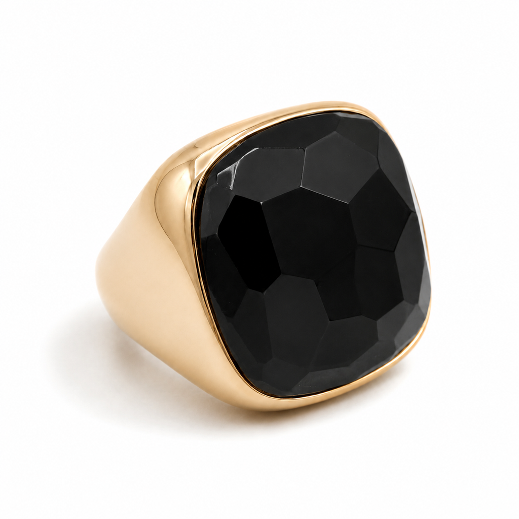 Pomellato - Bague Victoria - Or Rose - Jais