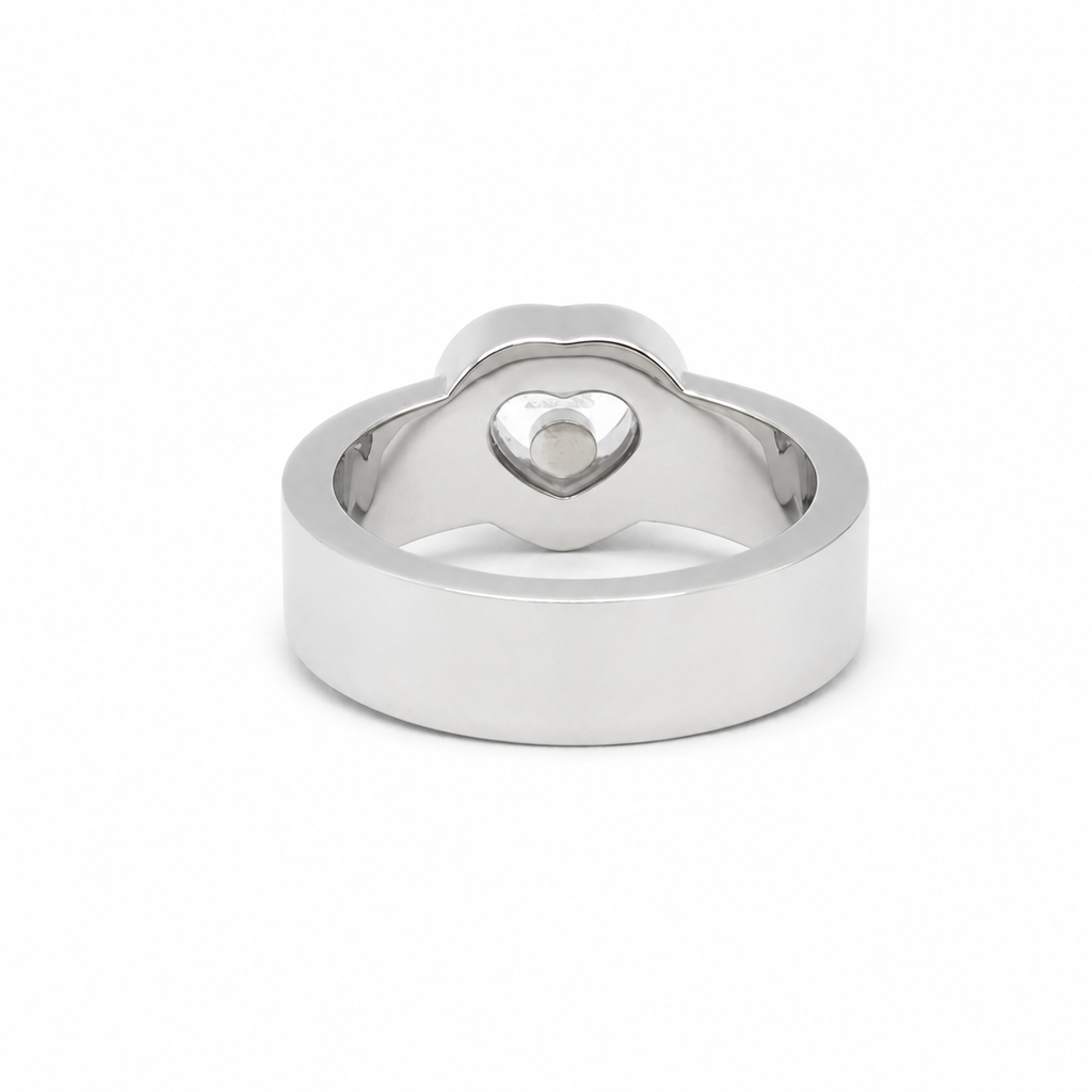 Chopard - Bague Happy Diamond - Or blanc et Diamants