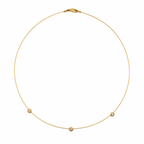 Collier - Or jaune et diamants