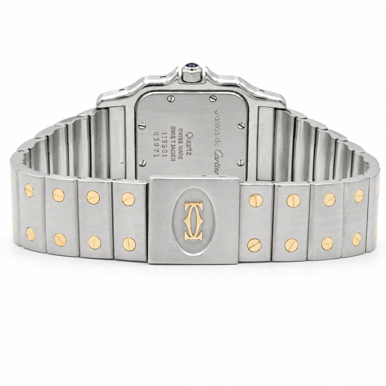 Cartier - Montre Santos Galbée Moonphase - 119901