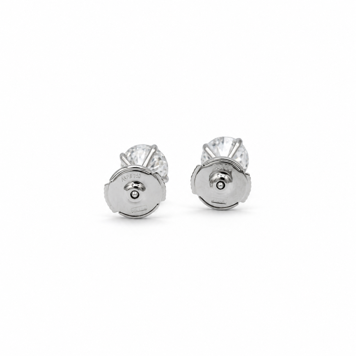 Boucles d’oreilles Puces Diamants