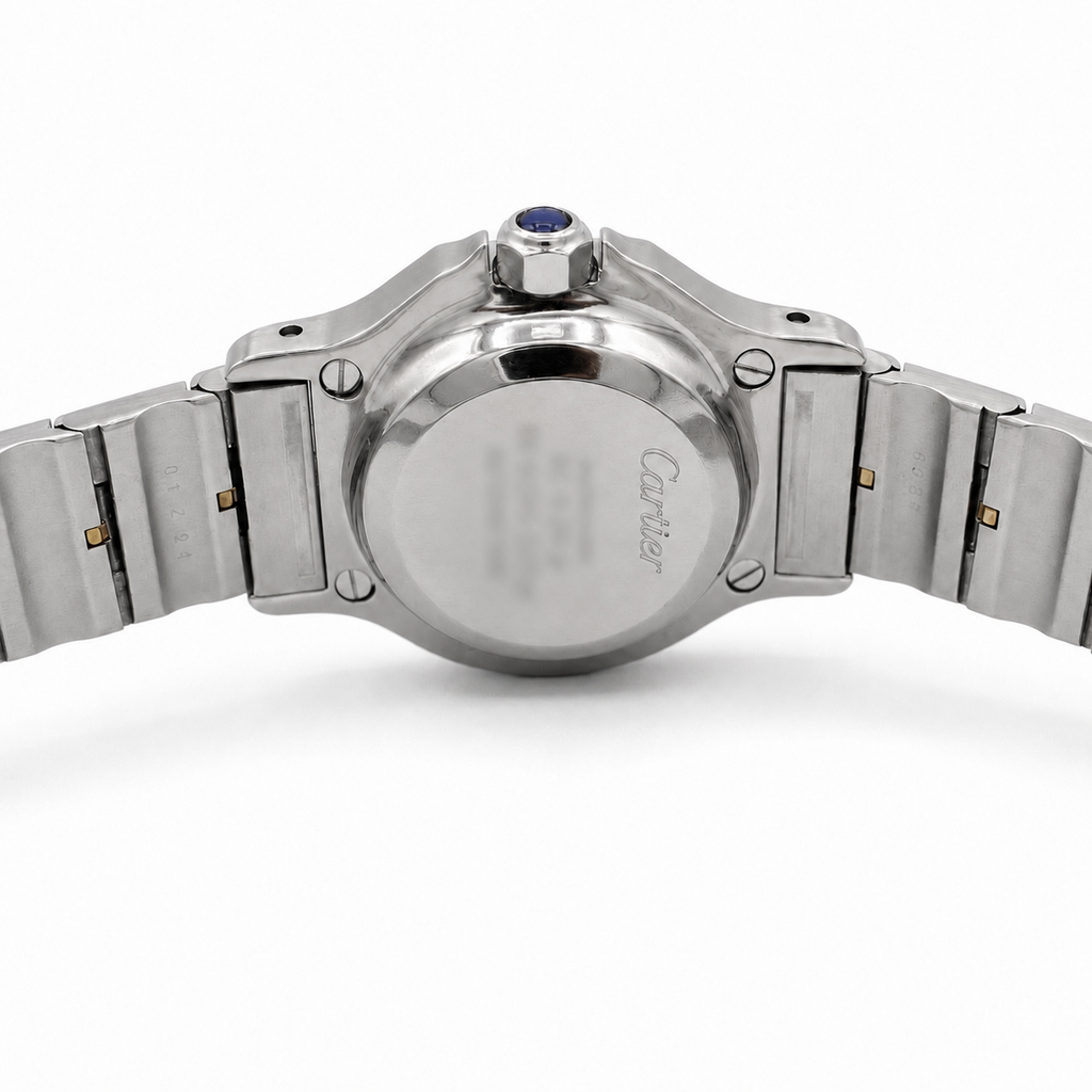 Cartier - Montre Santos Octogonale - Or et Acier