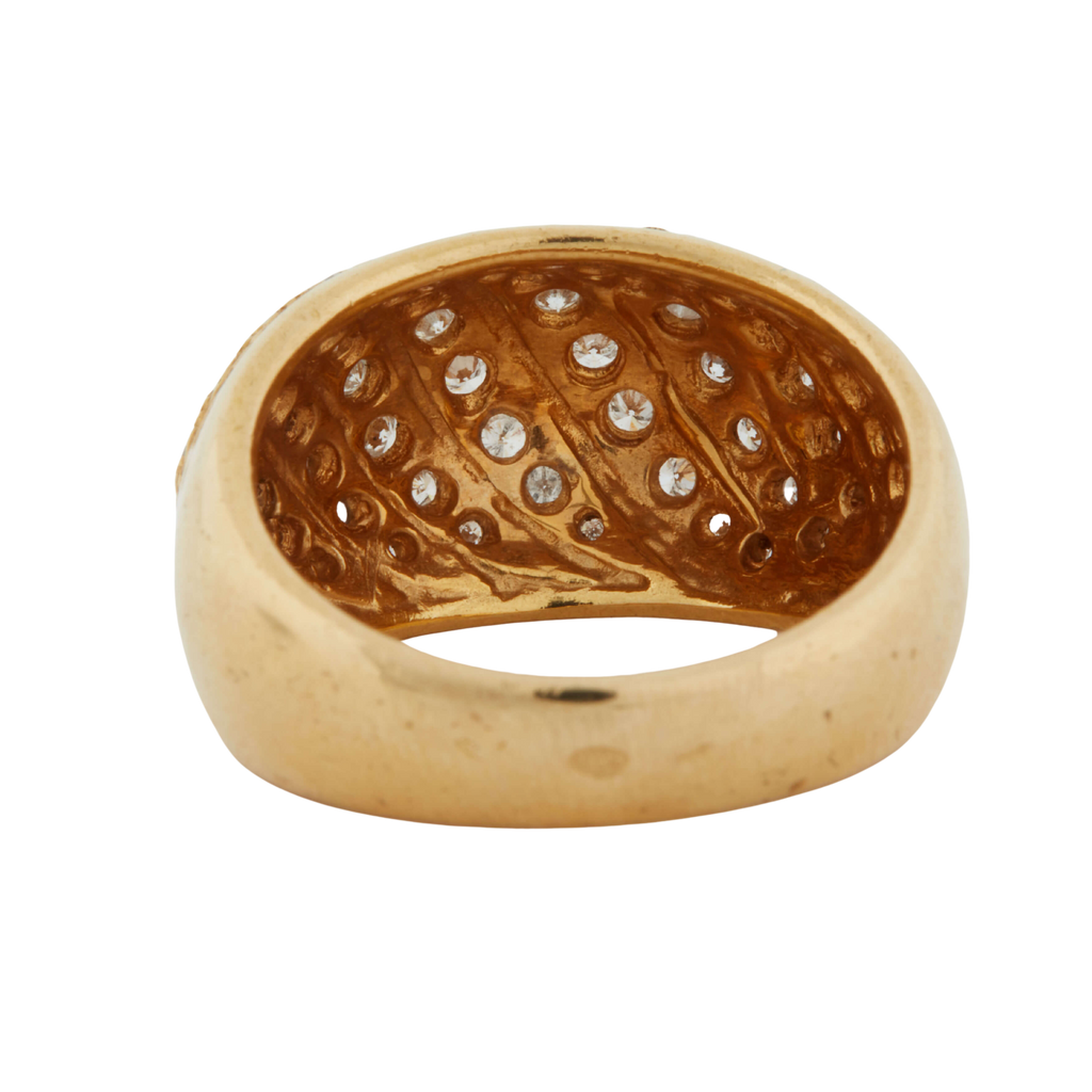 Bague Or jaune et Diamants