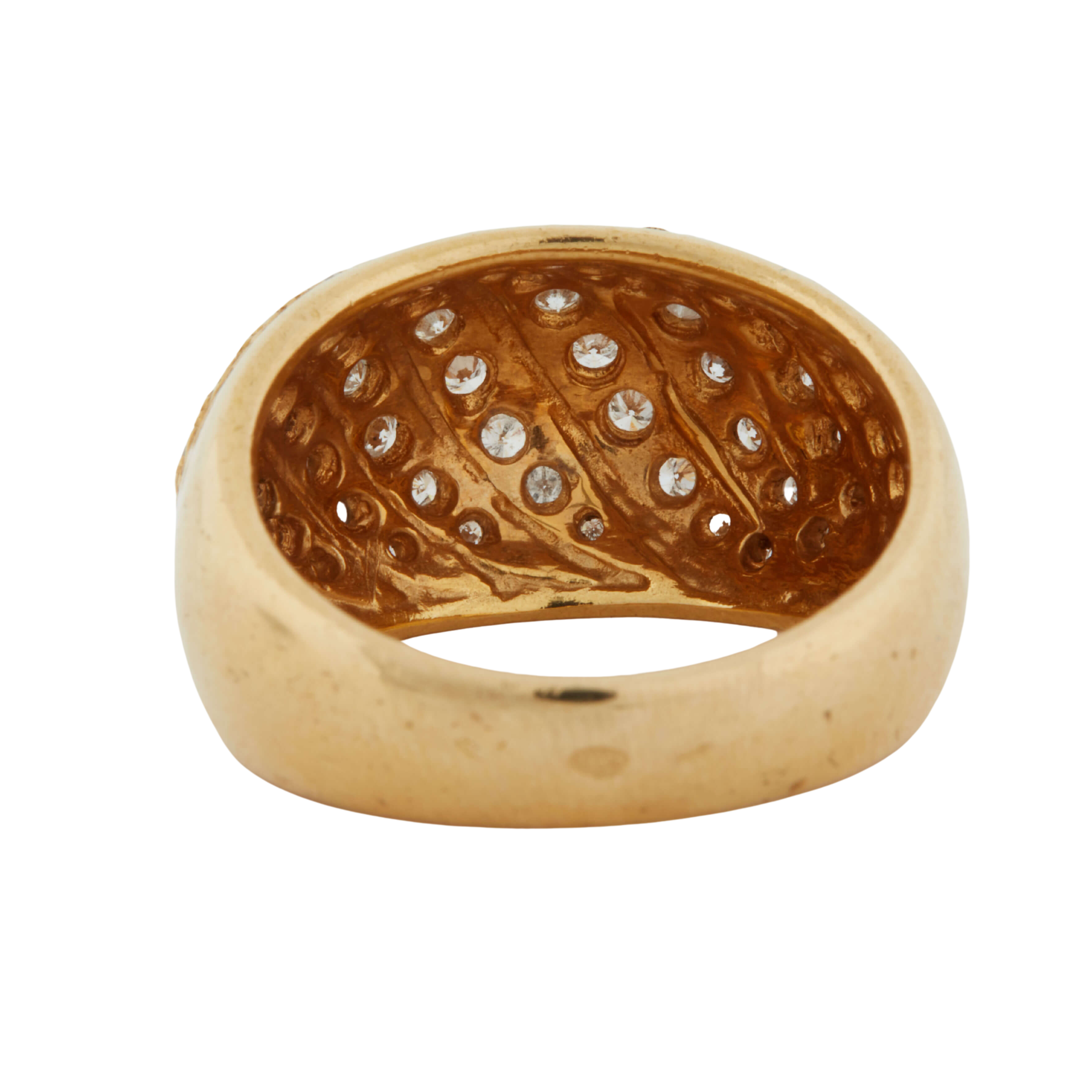 Bague Or jaune et Diamants