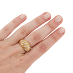 Bague Or jaune et Diamants