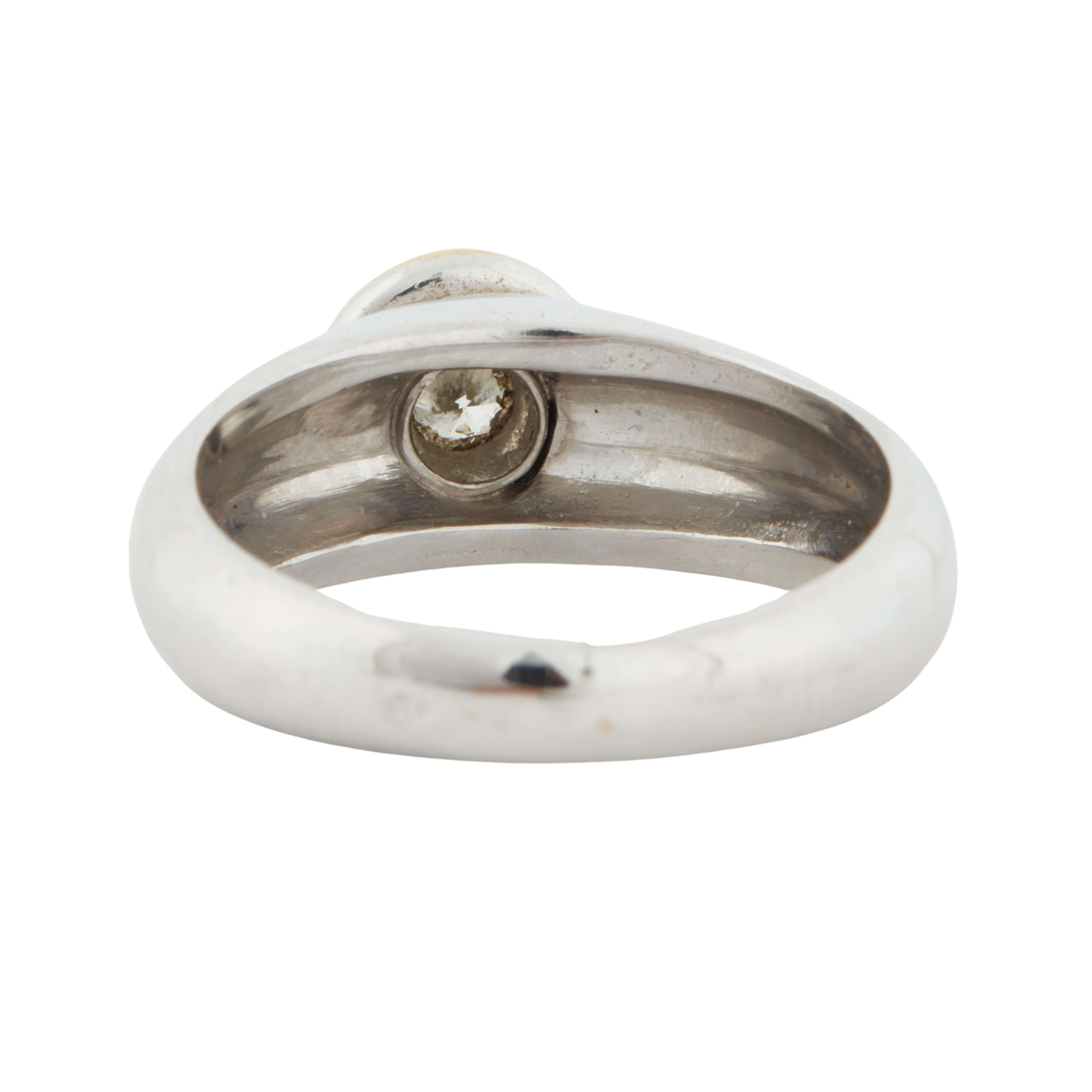 Bague Deux Ors et Diamant