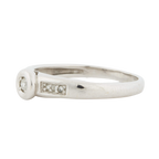 Bague Or Blanc et Diamants