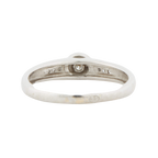 Bague Or Blanc et Diamants