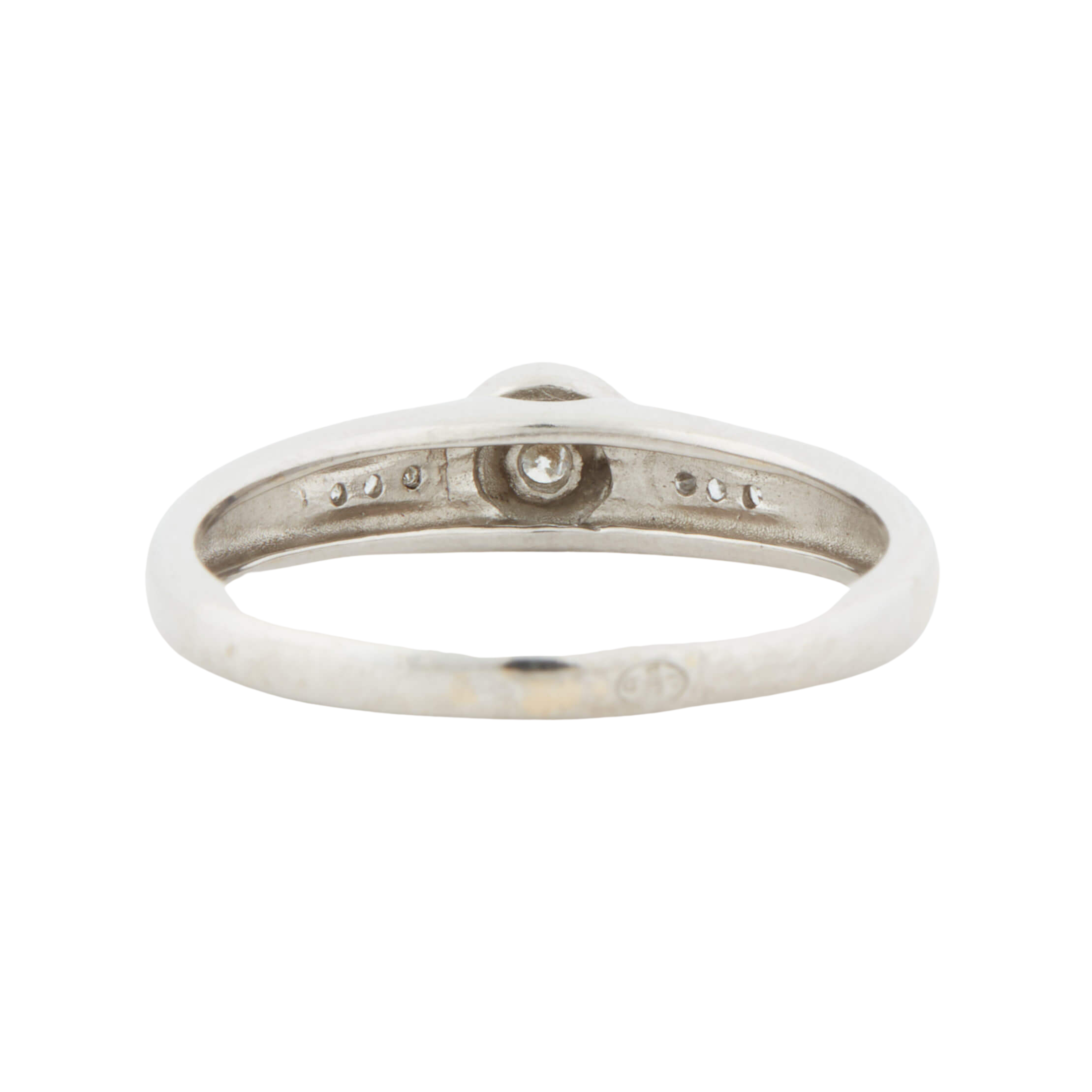 Bague Or Blanc et Diamants