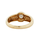 Bague Or Jaune et Diamants