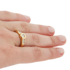 Bague Or Jaune et Diamants