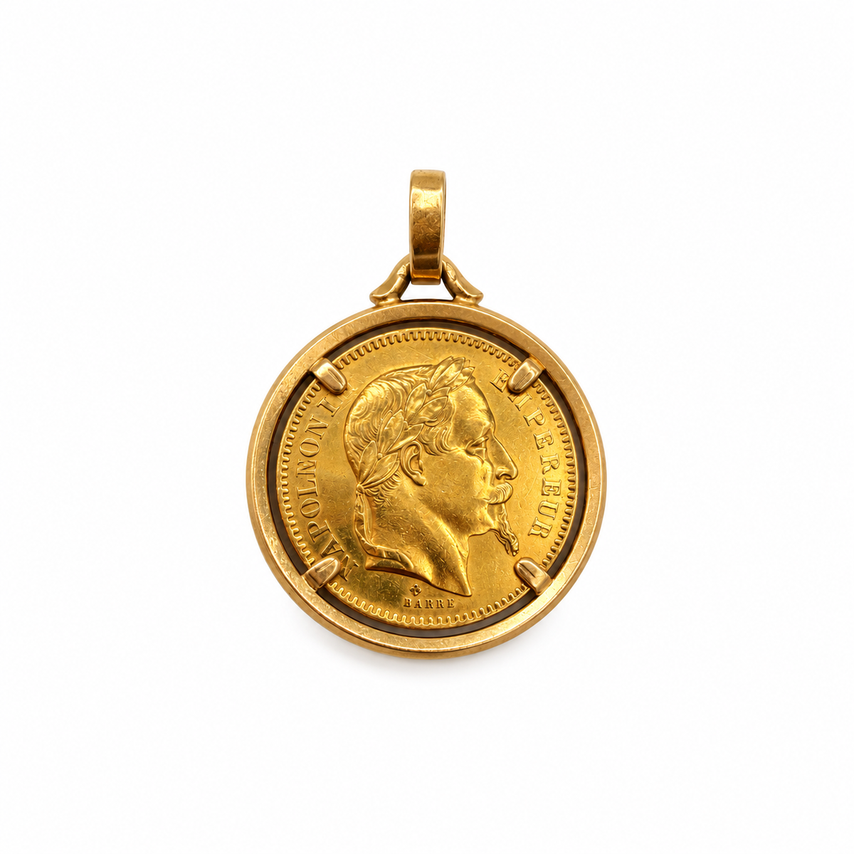 Pendentif Pièce 20 francs Napoléon III