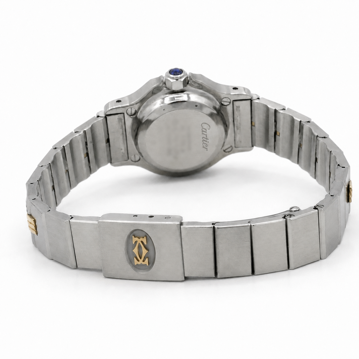 Cartier - Montre Santos Octogonale - Or et Acier