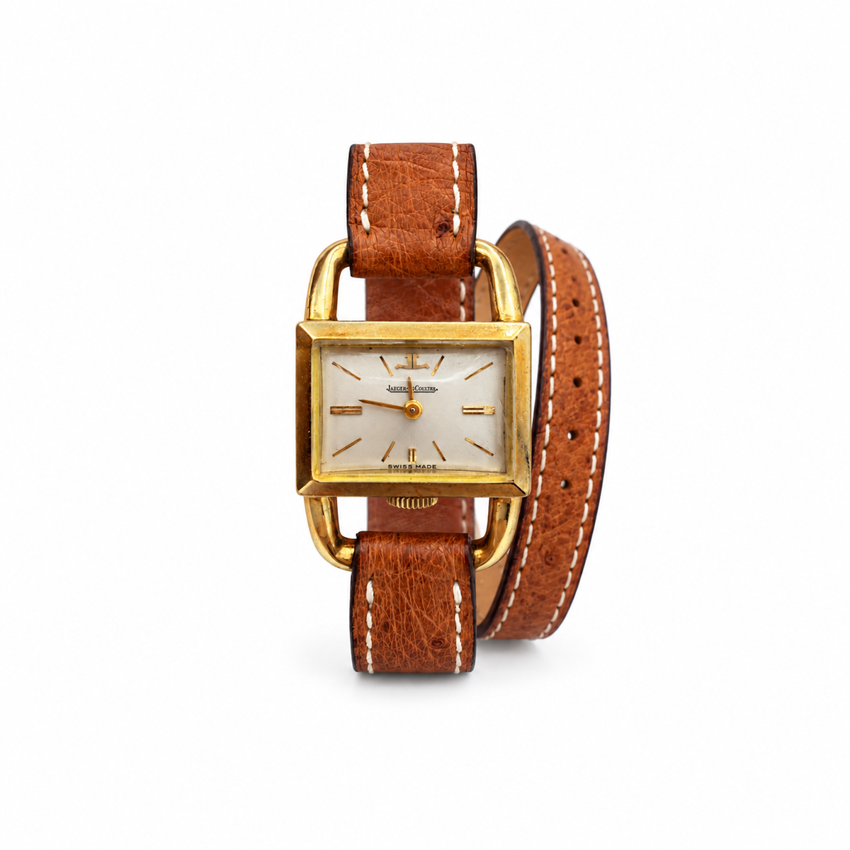 Jaeger Lecoultre - Montre Etrier Or jaune