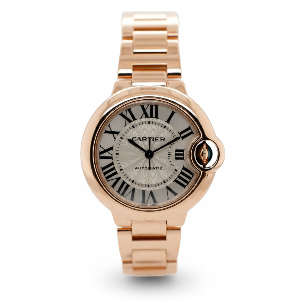 Cartier - Ballon Bleu Watch - Rose Gold - 33 mm