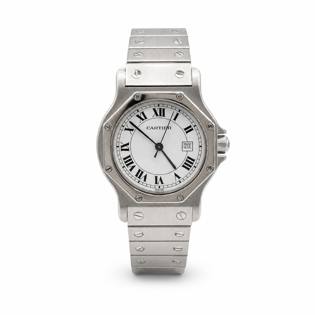 Cartier - Montre Santos Octogonale - Acier