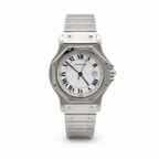 Cartier - Montre Santos Octogonale - Acier