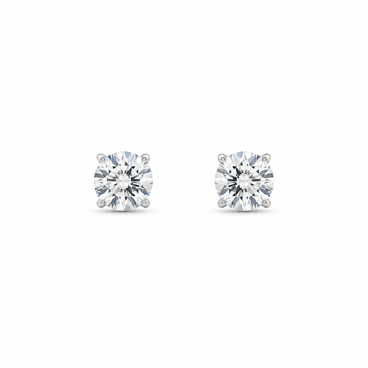 Boucles d’oreilles Puces Diamants