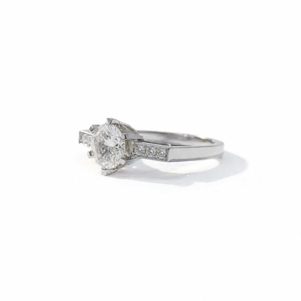 Bague Platine - Diamants 1,21 carats