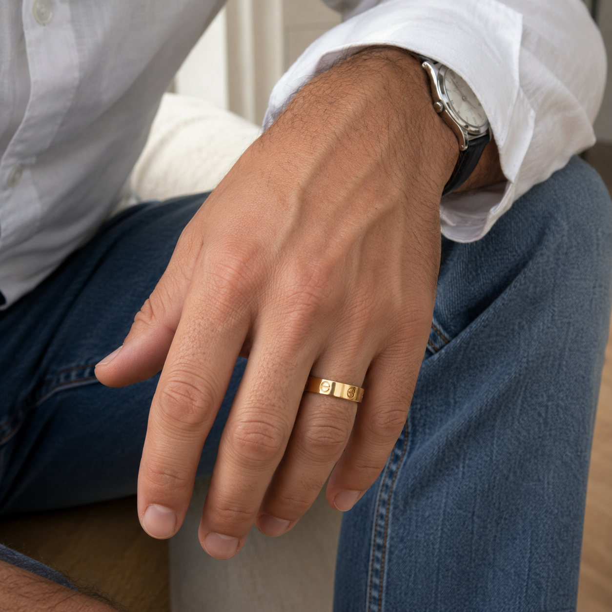 Cartier - Bague LOVE or jaune 18 carats