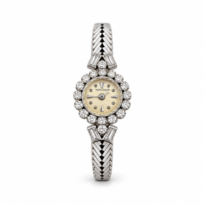 Jaeger Lecoultre  Montre Femme Or blanc et Diamants - 1960