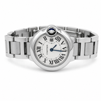 Cartier - Montre Ballon Bleu - Acier - 28 mm