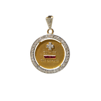 Augis - Médaille D’amour - Or jaune et Diamants