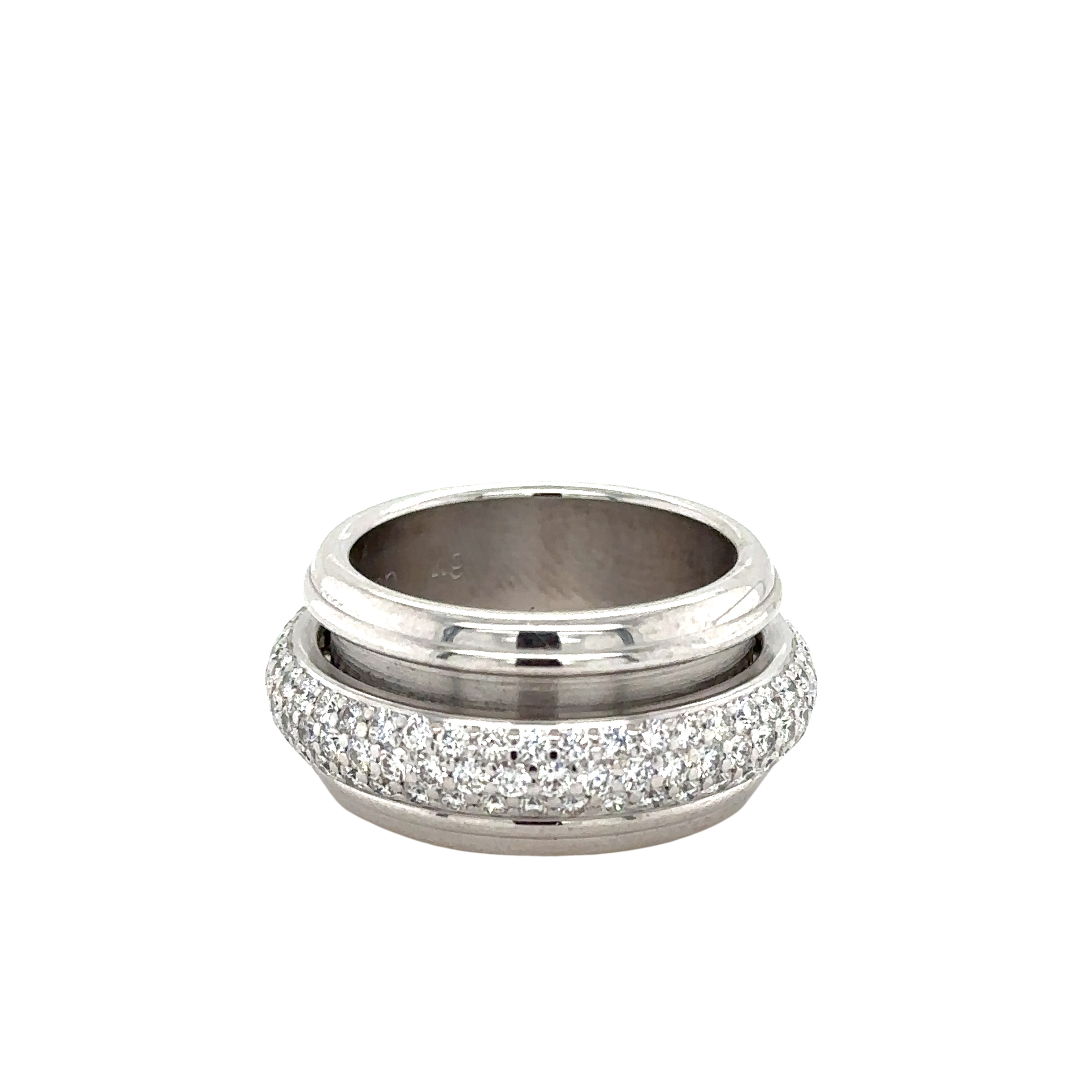 Piaget - Bague en Or Blanc et Diamants