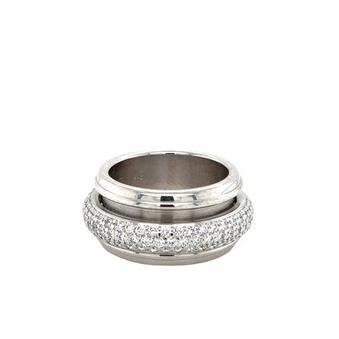 Piaget - Bague en Or Blanc et Diamants