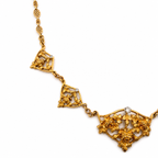Art Nouveau - Collier Draperie - Or jaune