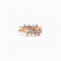 Bague - Or rose et Diamants
