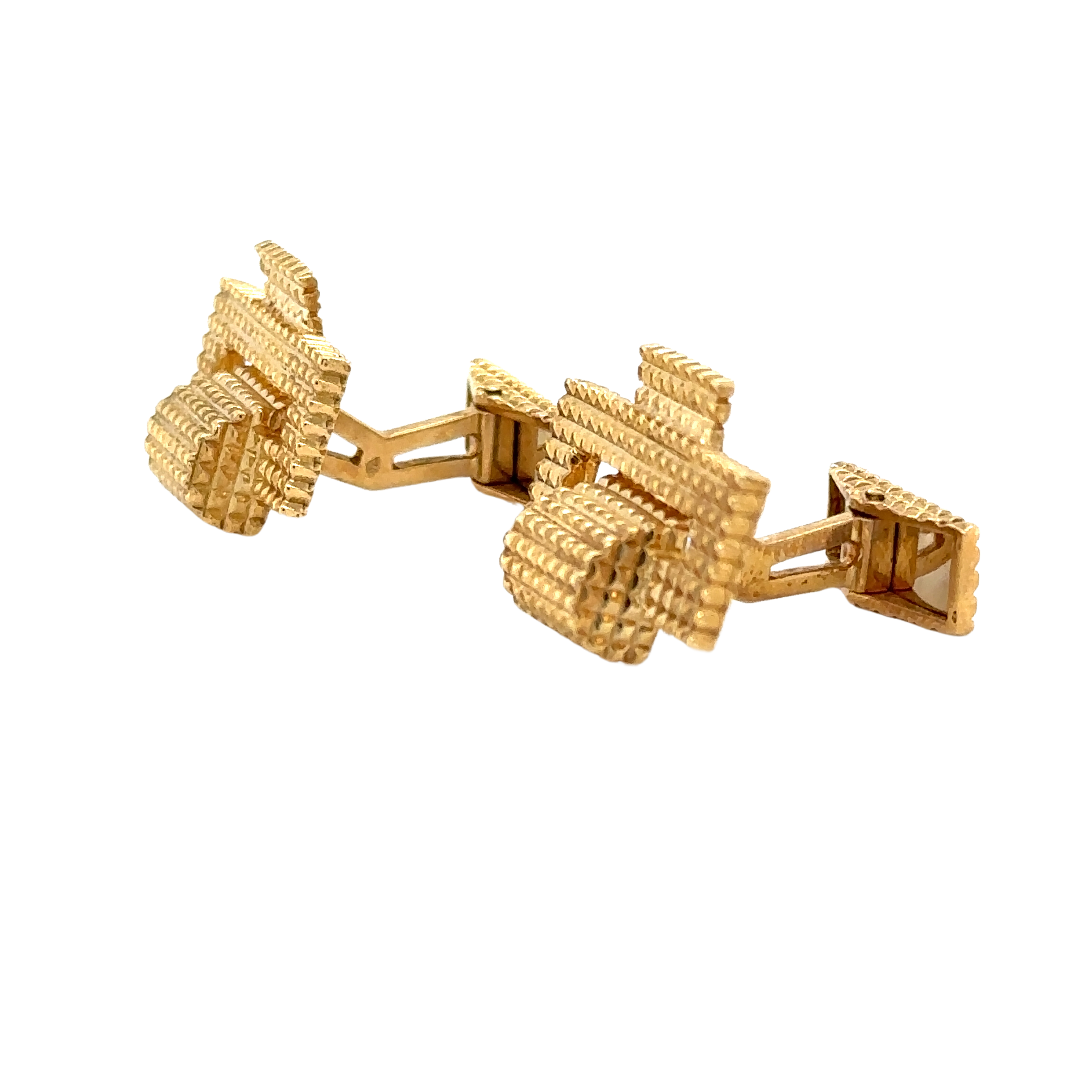 Boutons de manchette - Or jaune 18 carats