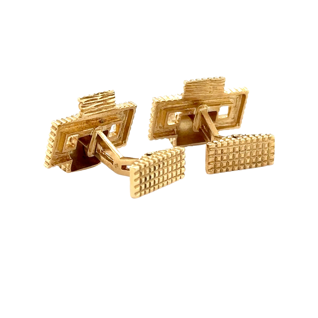 Boutons de manchette - Or jaune 18 carats