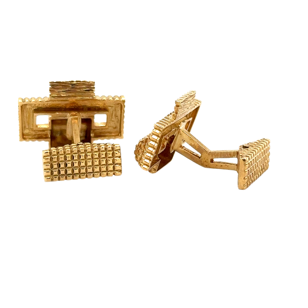 Boutons de manchette - Or jaune 18 carats