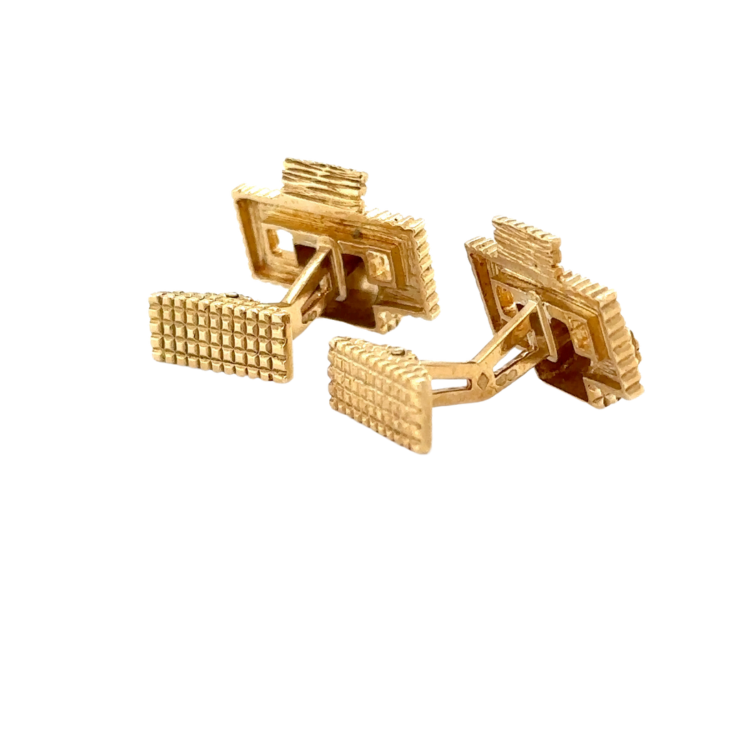 Boutons de manchette - Or jaune 18 carats